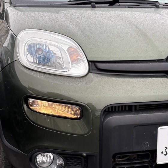 フィアットパンダ4x4(デイタイムランニングライト有効化)